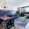 open concept dining and living areas