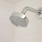 close-up of shower head
